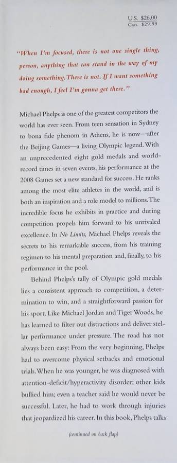 No Limits: The Will to Succeed | Michael Phelps, with Alan Abrahamson