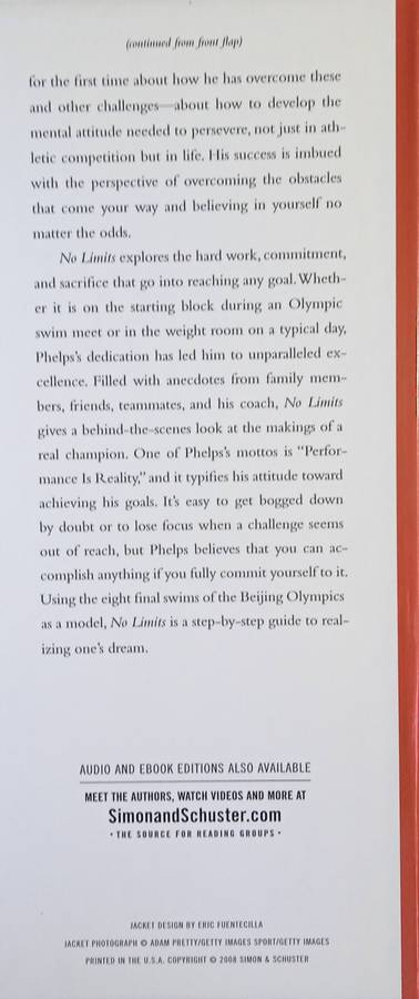 No Limits: The Will to Succeed | Michael Phelps, with Alan Abrahamson