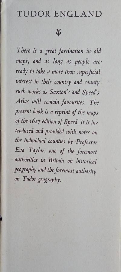John Speed's Atlas of England and Wales | E.G.R. Taylor