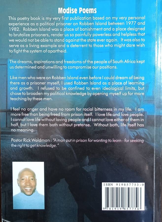 My Freedom My Passion: Out of the Storm of Robben Island [Inscribed] | Modise Phekonyane