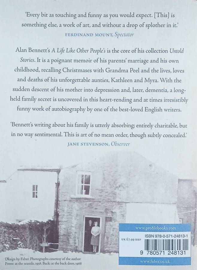 A Life Like Other People's | Alan Bennett