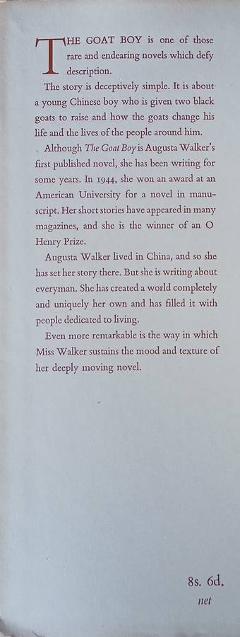 The Goat Boy | Augusta Walker