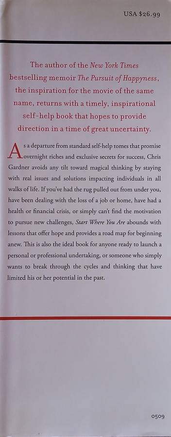 Start Where You Are: Life Lessons in Getting from Where You Are to Where You Want to Be [Signed b...
