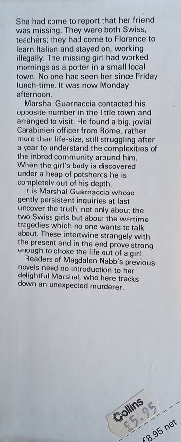 The Marshall and the Murderer | Magdalen Nabb