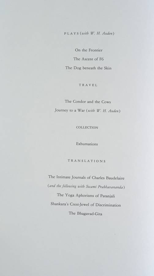 Christopher and His Kind 1929-1939 [First Edition]| Christopher Isherwood