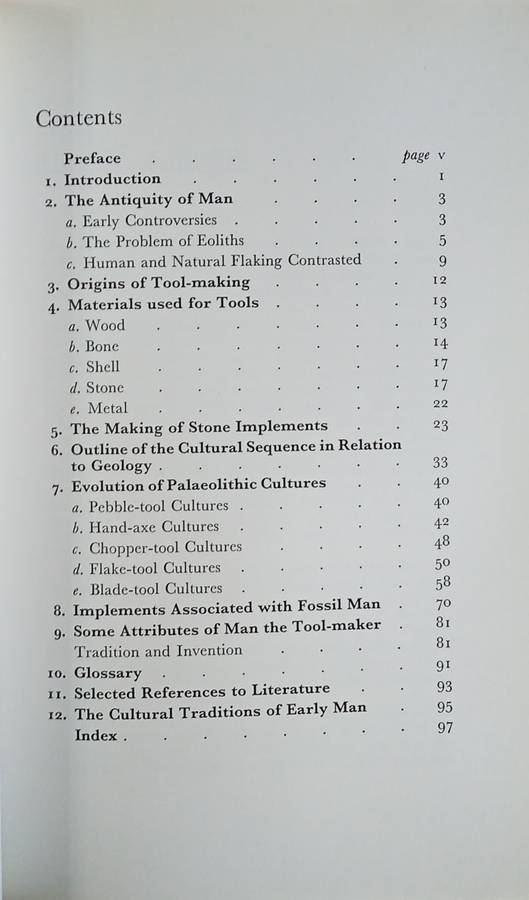 Man the Tool-Maker | Kenneth P. Oakley