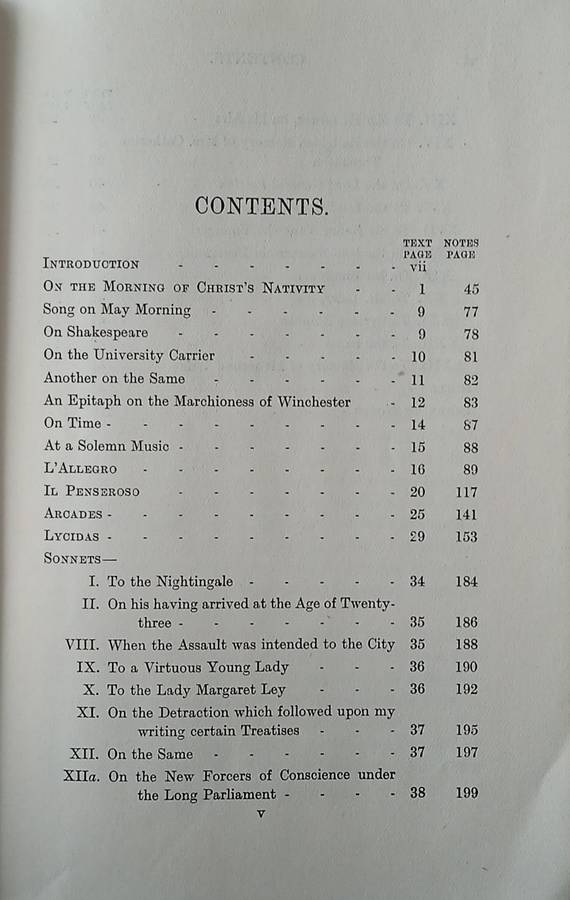 Nativity Ode, Lycidas, Sonnets &c | John Milton