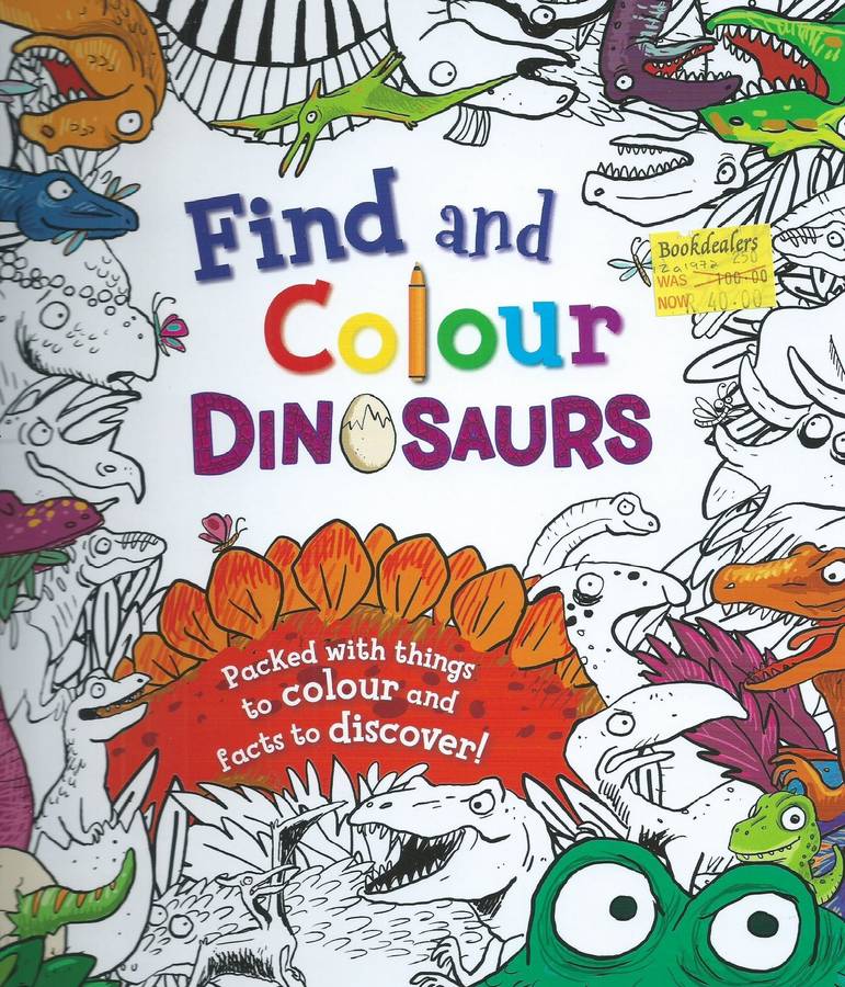 Find and Colour Dinosaurs