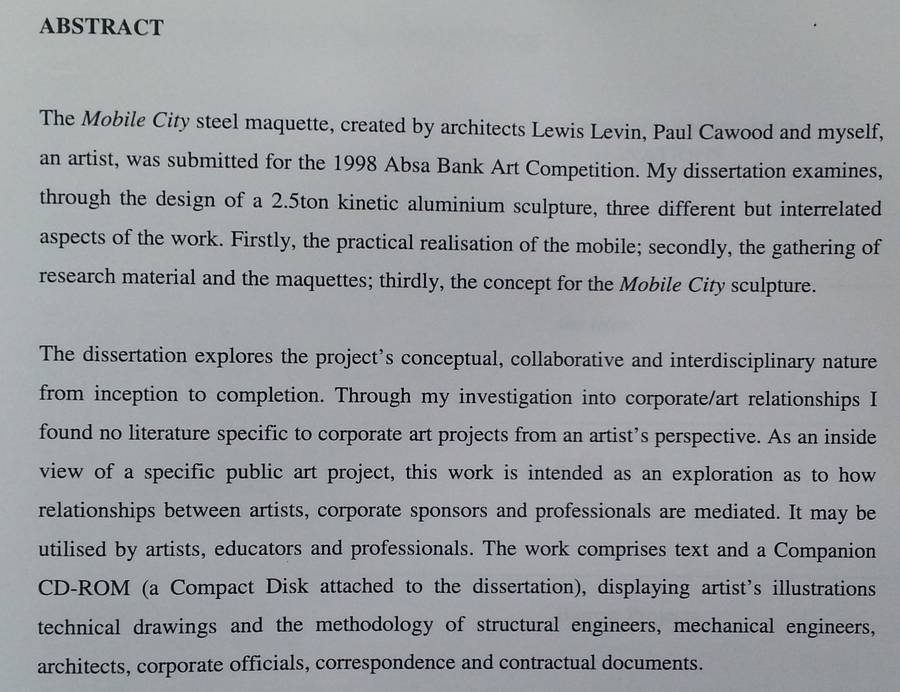 The Conceptual and Practical Realisation of a Corporate Art Commission (With CD) | Susan Woolf
