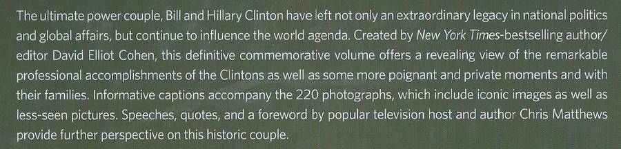 The Clintons: Their Story in Photographs | David Elliot Cohen