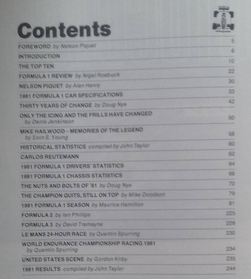 Autocourse, 1981-82 (30th Anniversary Edition) | Maurice Hamilton (Ed.)