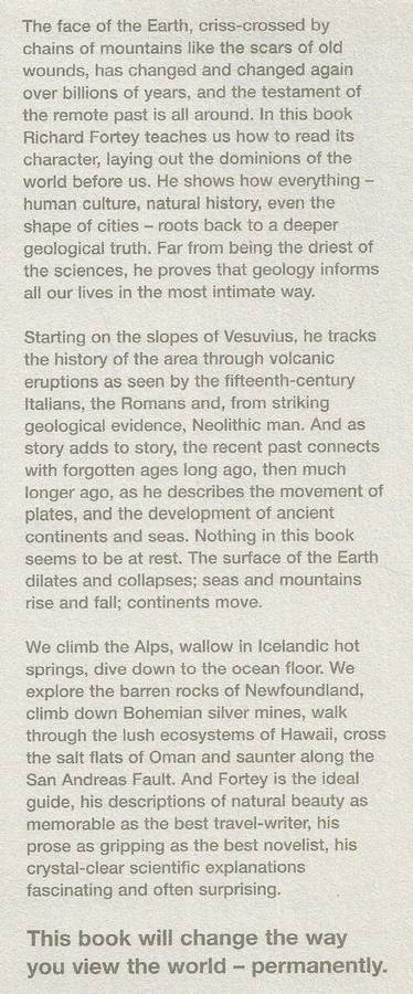The Earth: An Intimate History | Richard Fortey