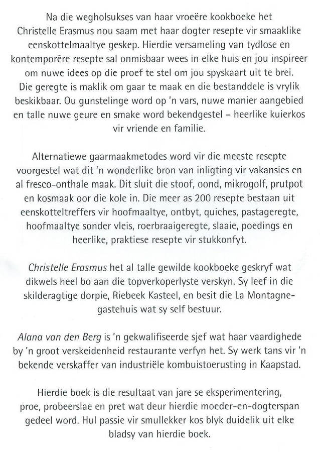 Tydlose Eenskottel-Treffers (Afrikaans) | Christelle Erasmus & Alana van den Berg