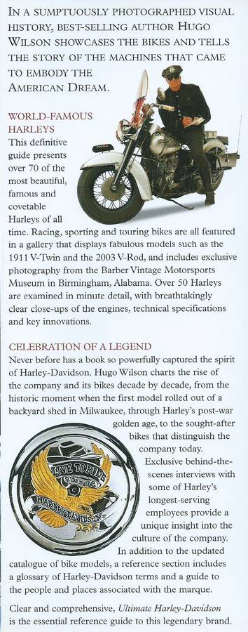 Ultimate Harley-Davidson (New Edition) | Hugo Wilson