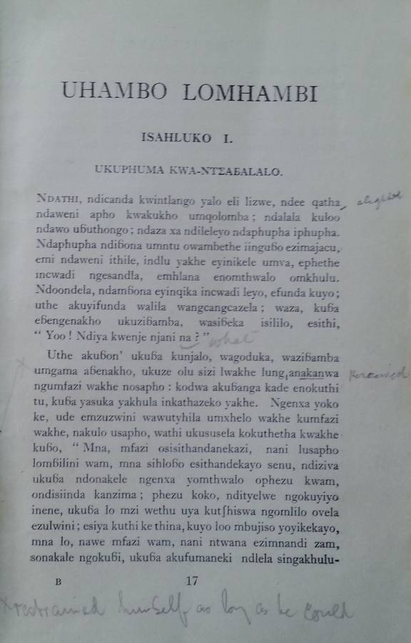 UHambo lomHambi (IsiXhosa Translation of The Pilgrim's Progress) | John Bunyan