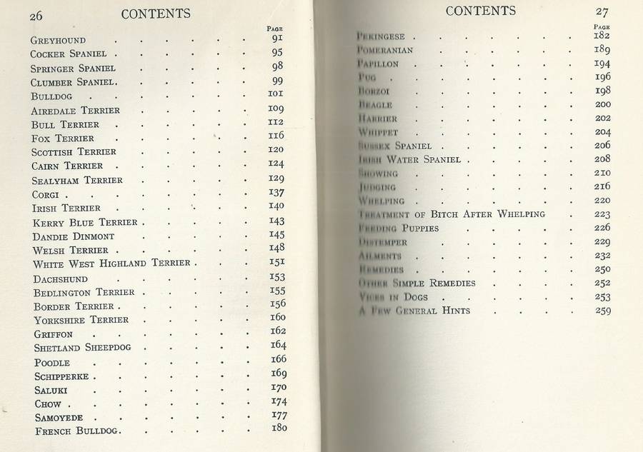 Points of the Dog (Published 1927) | T. W. Hancock Mountjoy
