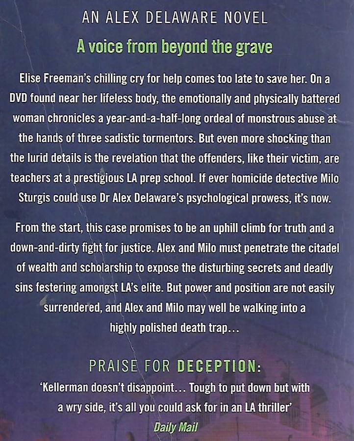 Deception | Jonathan Kellerman