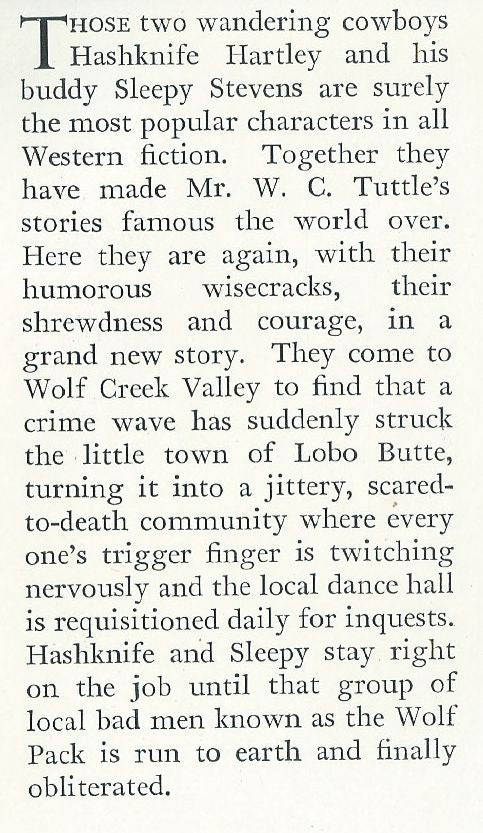 Wolf Creek Valley | W. C. Tuttle