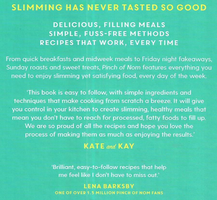 Pinch of Nom: 100 Slimming Home-Style Recipes | Kate Allinson & Kay Featherstone