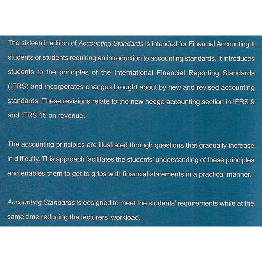 Accounting Standards: A Comprehensive Question Book on International Reporting Standards | H. R. ...
