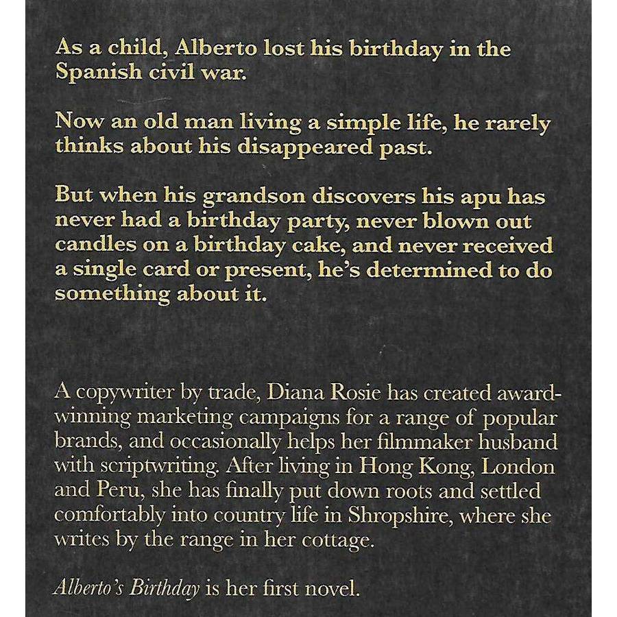 Alberto's Birthday (Uncorrected Proof Copy) | Diana Rosie
