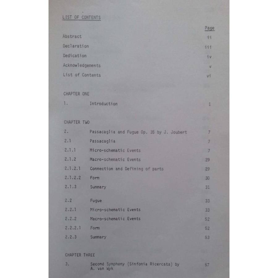 Analysis of Contrapuntal Style in South African Instrumental Works (Inscribed by Author) | R. A. ...