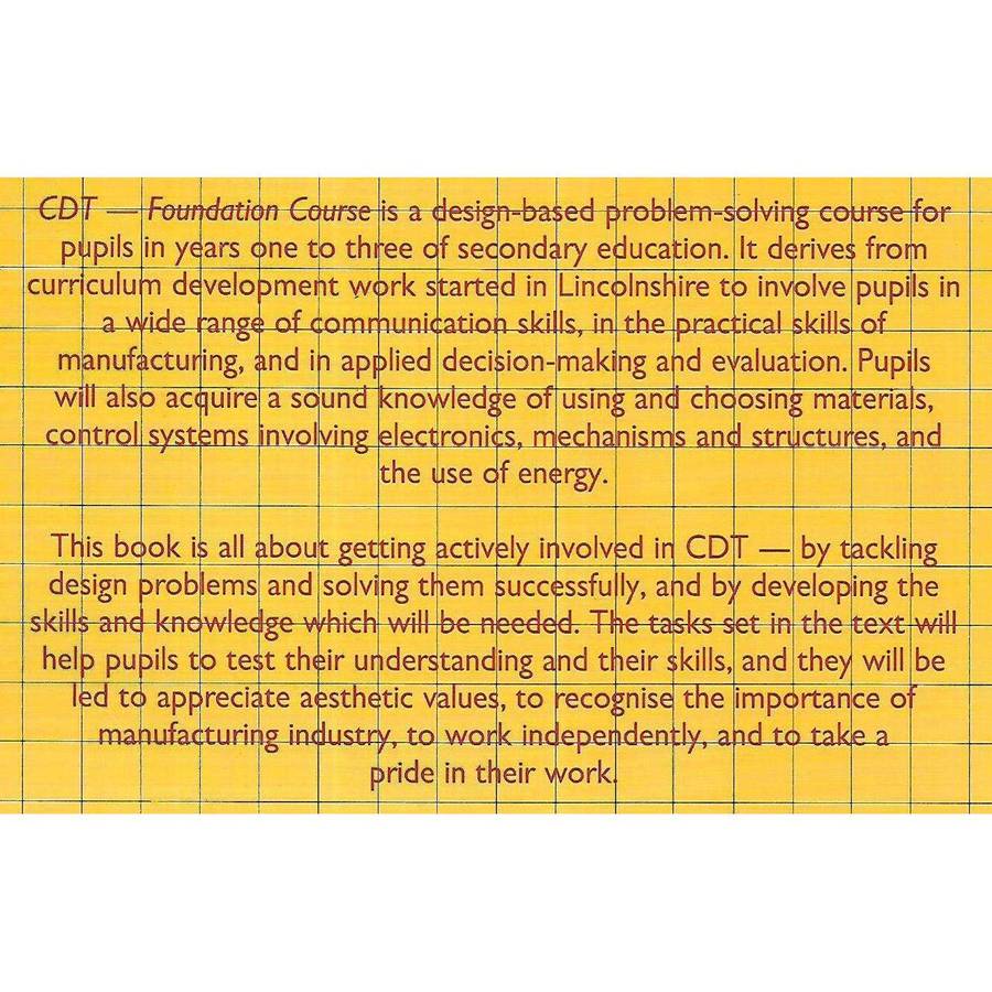 Collins Craft, Design and Technology Foundation Course | M. Finney & P. Fowler