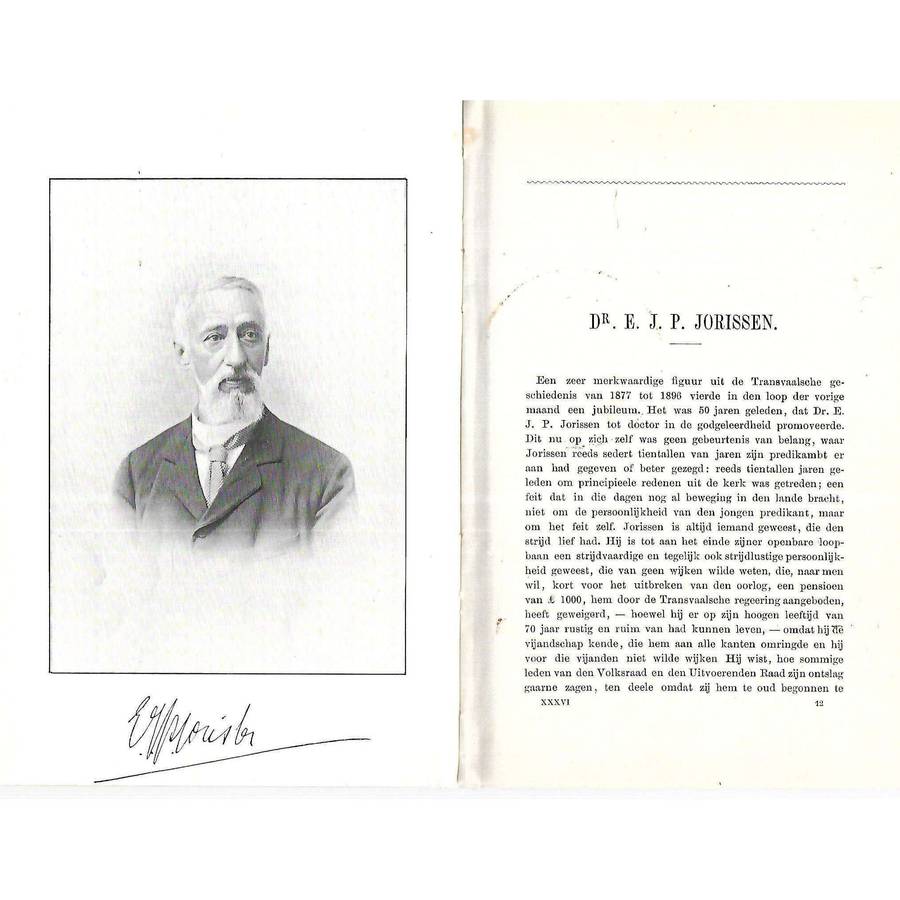 Dr. E. J. P. Jorissen (Dutch) | Frederik Rompel