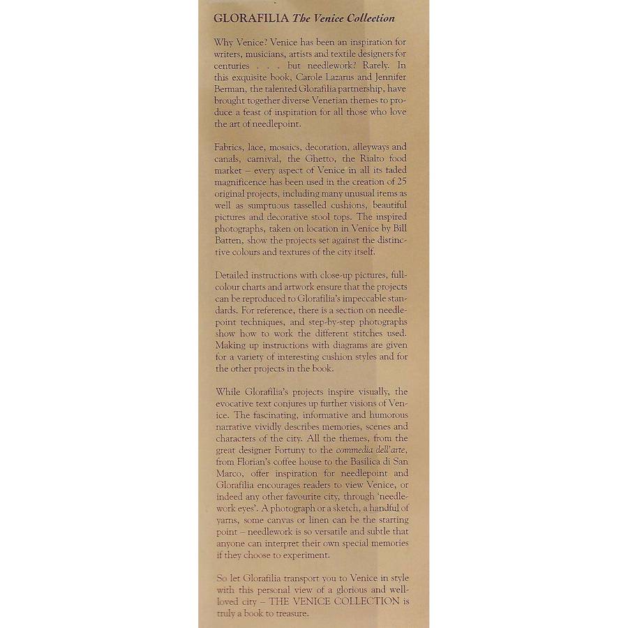 Glorafilia: The Original Collection (25 Original Projects in Needlepoint and Embroidery) | Carole...