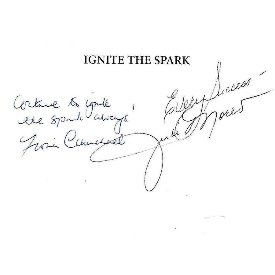 Ignite the Spark: 52 Creative Ways to Boost Productivity (Inscribed by Authors) | Judi Moreo & Fi...