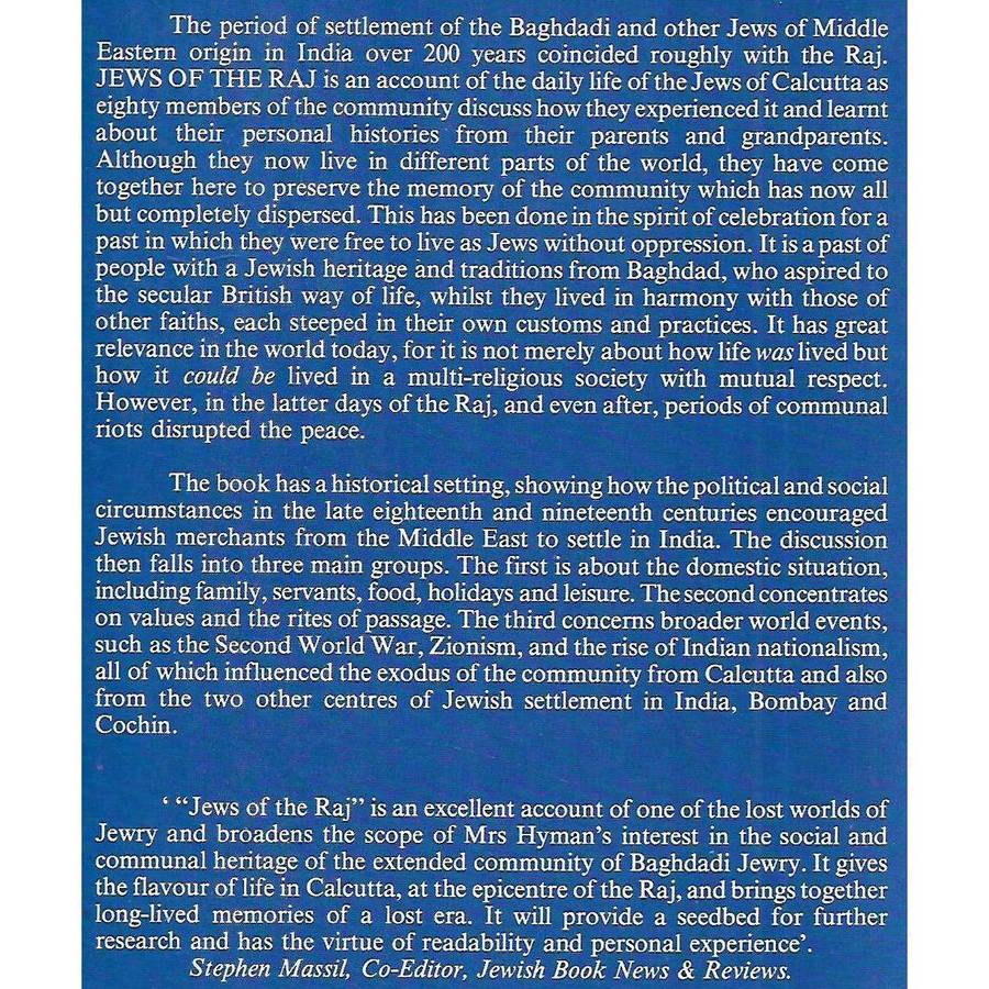Jews of the Raj | Mavis Hyman