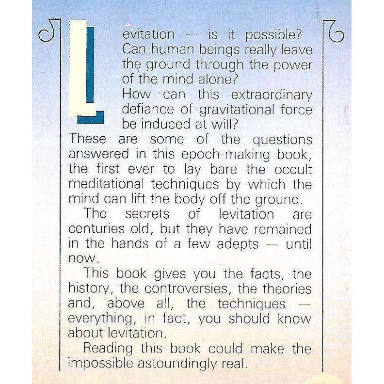 Levitation: What It Is, How It Works, How To Do It | Steve Richards