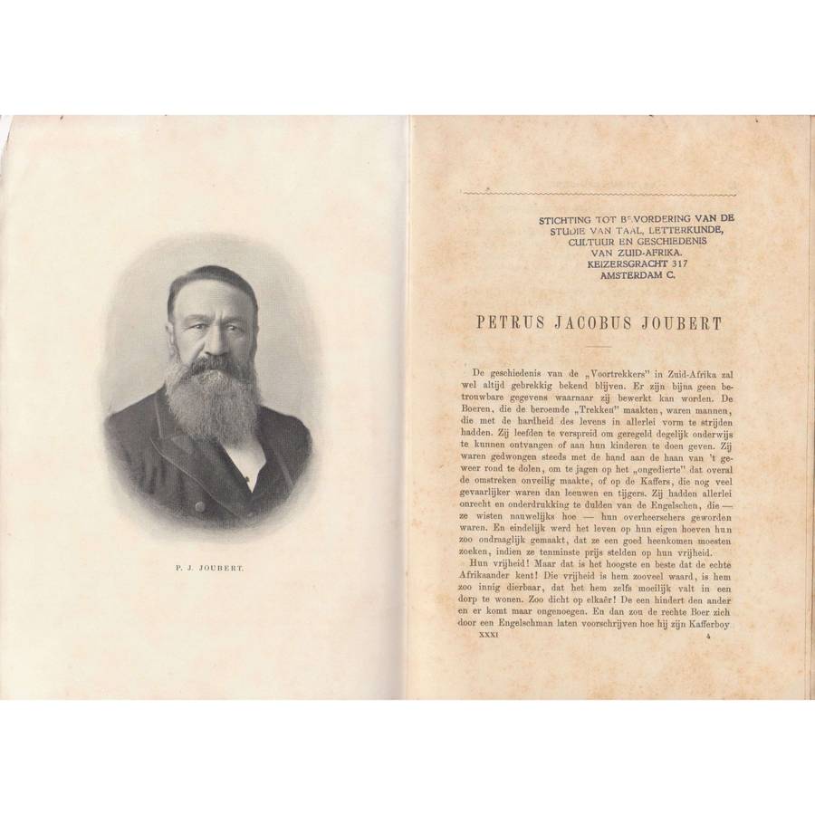 Mannen en Vrouen van Beteekenis in Onze Dagen: Petrus Jacobus Joubert (Dutch) | J. A. Wormser