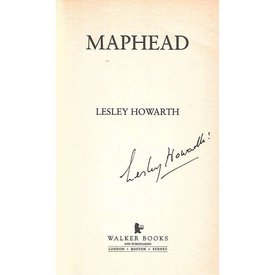 Maphead (Signed by Author) | Lesley Howarth