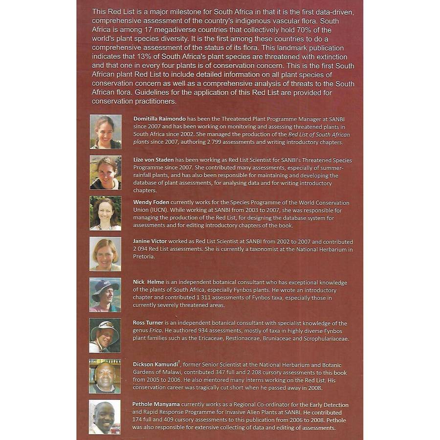 Red List of South African Plants 2009 | D. Raimondo, et al.