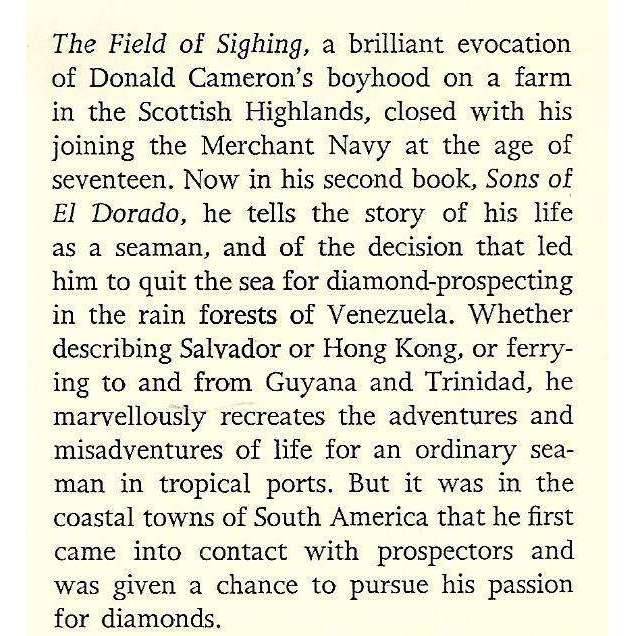 Sons of El Dorado: Venezuelan Adventure | Donld Cameron