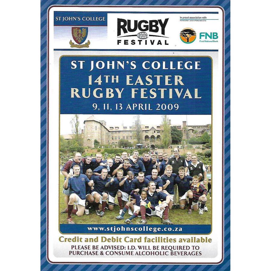 St John's College 14th Easter Rugby Festival (April 2009)
