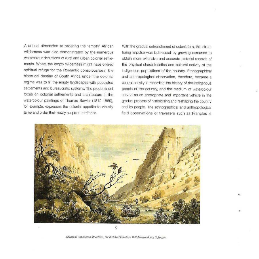 Stained Paper: South African Images in Watercolour (Brochure to Accompany Exhibition)