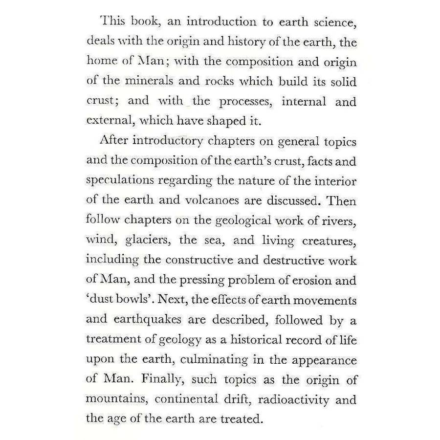 The Earth and Its Mysteries | G. W. Tyrrell