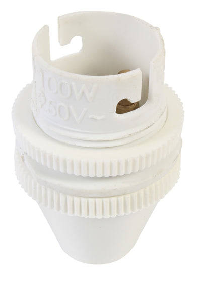 Lampholder White 10m Loose