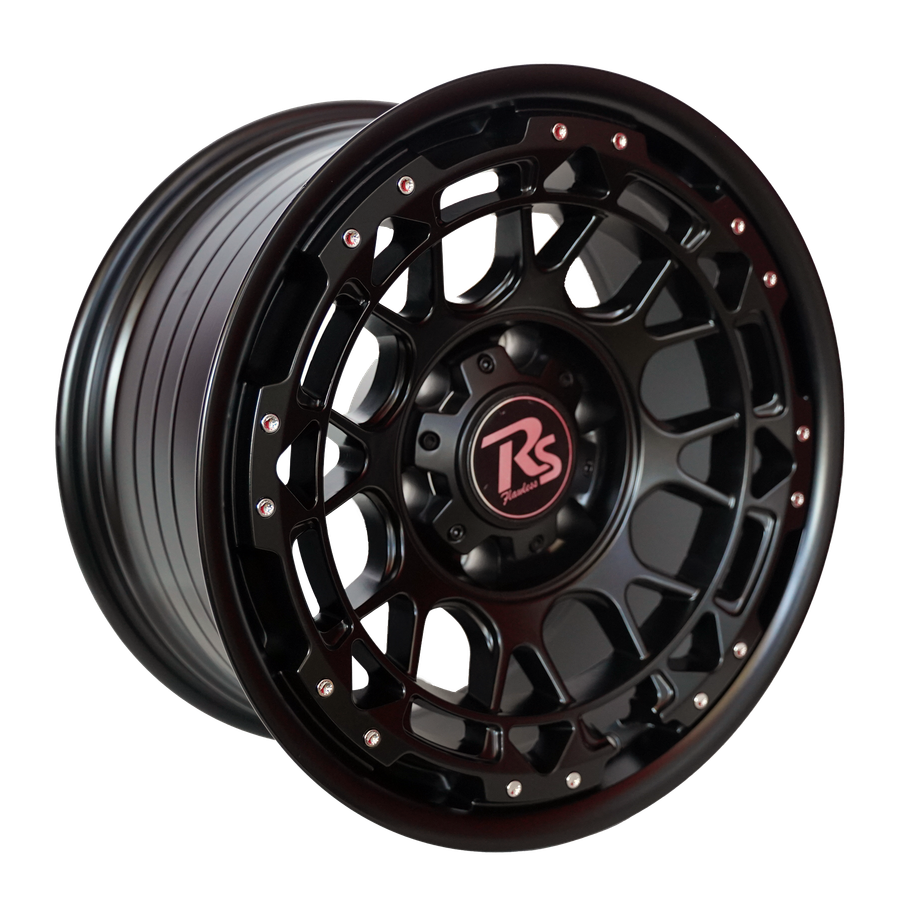 17" Evolution Racing Beijing 6/139 8.5J ET-10 CB106.1 Matt Black Wheels