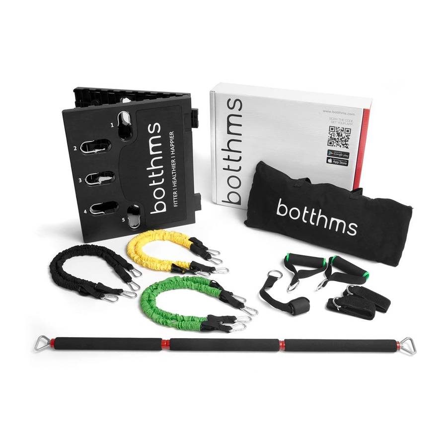 botthms Premium Home Gym Fitness Board Set