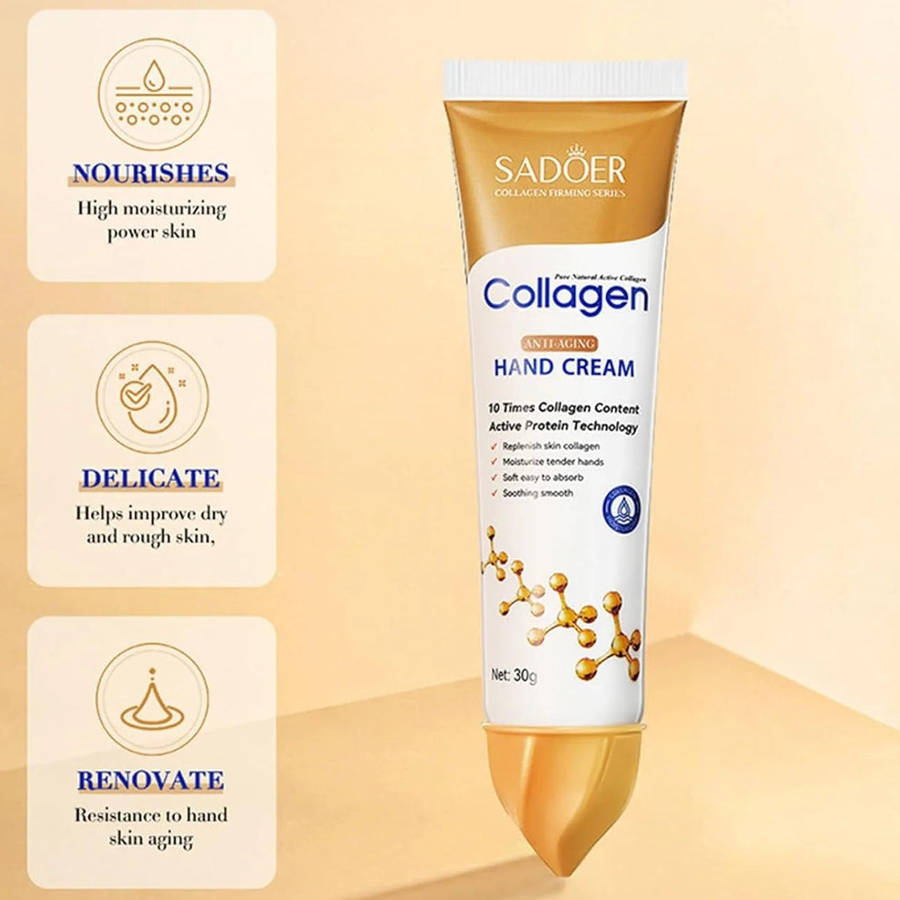 Sadoer - Collagen Hand Cream - 30g