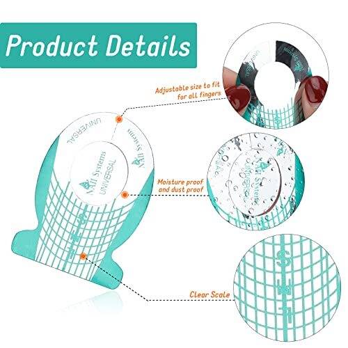 Nail Forms Tip Sculpting Guide Stickers - QZ06 - 500pcs Roll