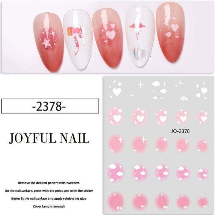 Nail Sticker - JO-2378 - Ombre