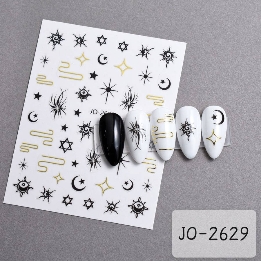 Nail Sticker - 2629 - Stars