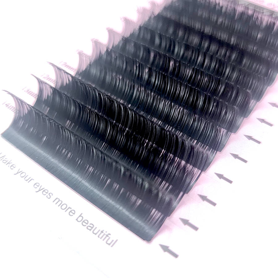 Premium False Eyelashes - Individual - 0.10 C - 9mm to 14mm Mix