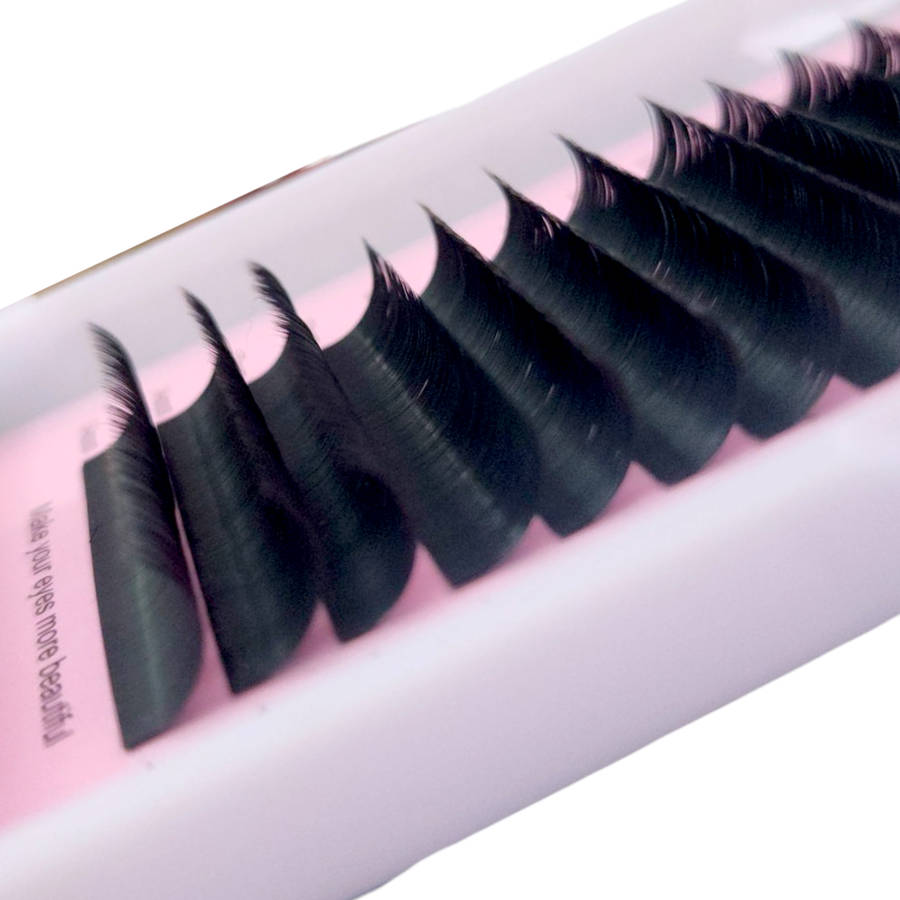 Premium False Eyelashes - Individual - 0.10 C - 9mm to 14mm Mix