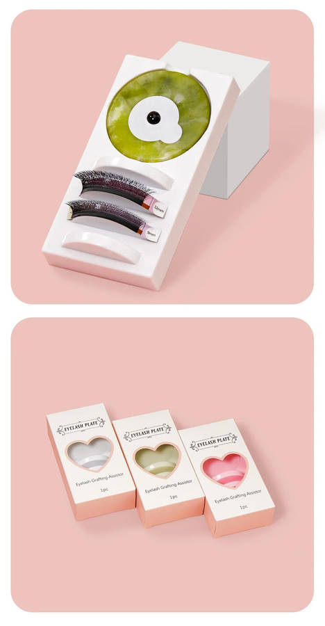 Eyelash Plate - Grafting Assistor - Pink