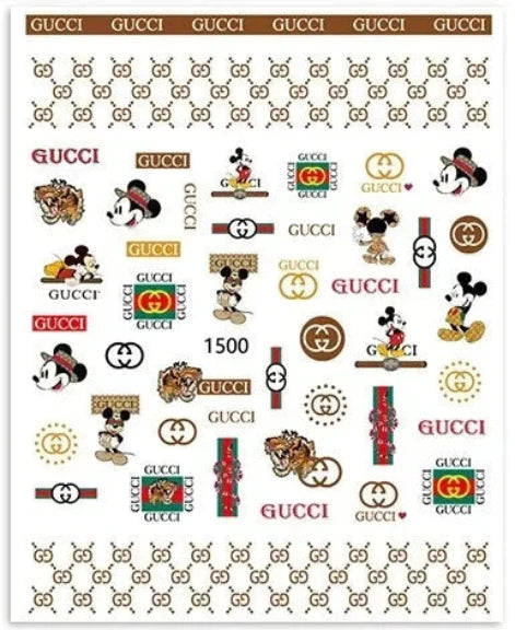 Nail Sticker - (JO-1500) - Mickey GG